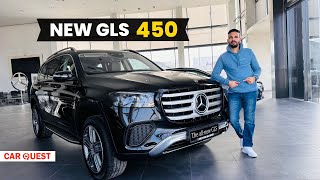 2024 New Mercedes Benz GLS 450 Detailed Walkaround  Car Quest [upl. by Yasnil]