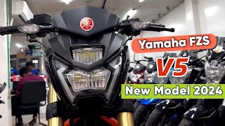 2024 Yamaha FZS V5 Launch Soon in India 🔥😱 New Updates amp Changes  Price Launch date [upl. by Teahan]