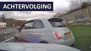 Politie  Achtervolging  Gestolen auto  Voertuig crasht  INFRA [upl. by Kellina292]