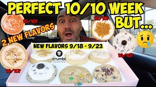 Crumbl Review  New Guava Cake New Brown Sugar Cinnamon PopTarts and More Perfect 1010 Week [upl. by Heater]