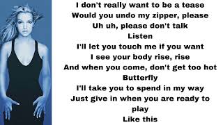 Britney Spears  Showdown lyrics [upl. by Blackmun]