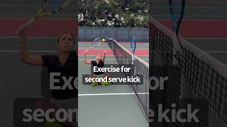 Want more consistency on your second serve tenniscoach tennistraining tennistips tennis [upl. by Calla687]