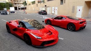 Ferrari LaFerrari amp 458 Speciale LOUD accelerations [upl. by Kciredor]