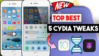 Top 5 Best Cydia Tweaks For iOS 10 To 1033 iPhoneiPodiPad DoubleH3lix  Goblin Jailbreak [upl. by Sheedy]