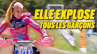 14 ans et prodige de motocross elle explose tous les garçons [upl. by Laurance988]