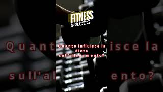 Lalimentazione è lapriscatole dei tuoi workout fitness factshorts fitnessfacts subscribe [upl. by Ahsilram]