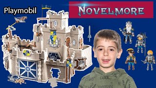 Το Μεγάλο Κάστρο των Ιπποτών του Novelmore Playmobil Grand Castle of Novelmore Unboxing [upl. by Hughie897]