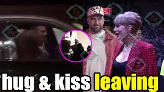 Travis Kelce amp Taylor Swift return to their Kansas City mansion after the Chiefs win over Broncos [upl. by Enidaj205]