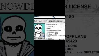 Drivers LiSans undertale undertalecomicdub comicdub undertalecomic comicsans [upl. by Tobit]