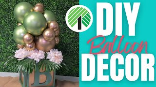 DIY Dollar Tree Baby Shower Decor  DIY Baby Shower Centerpiece for Boy [upl. by Omor]