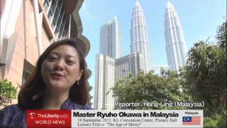 Master Ryuho Okawa in Malaysia [upl. by Janessa108]