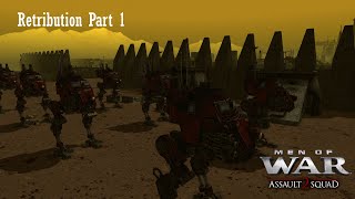 Men of War Assault Squad 2  Warhammer 40k mod  RETRIBUTION PART 1  Siege of Vraks [upl. by Rachelle104]