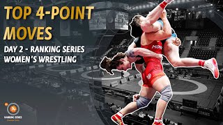 Top 4point moves of Day 2 from the Zagreb Open Ranking Series  Womens wrestling WrestleZagreb [upl. by Aneehsirk456]