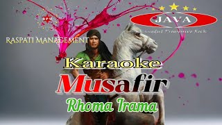 Karaoke Musafir  Rhoma Irama amp Soneta Group  Karaoke Dangdut [upl. by Bocock]