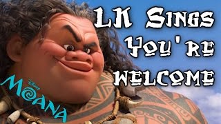 LucariosKlaw sings quotYoure Welcomequot quotDisneys Moanaquot Cover [upl. by Ihn]