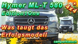 🔥Hymer MLT 580 Edition1One  ML T 580 4x4 Allrad Wohnmobil 💥 die Über Sprinter  💥 Roomtour Test [upl. by Aninad]