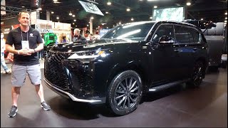 Is the ALL NEW 2022 Lexus LX 600 F Sport a luxury SUV worth the PRICE [upl. by Notfilc]