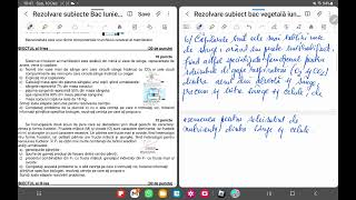 REZOLVARE SUBIECT II BACALAUREAT BIOLOGIE VEGETALĂ ŞI ANIMALĂ IUNIE 2023 [upl. by Fionna]