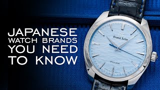 15 Japanese Watch Brands You Need To Know In 2024 [upl. by Salokin588]