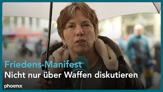 Margot Käßmann zur Kundgebung quotAufstandfürFriedenquot [upl. by Eednyl217]