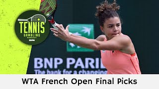 WTA French Open Final Picks – 6724 [upl. by Hallimaj]