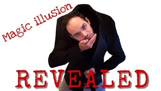 Head drop illusion trick REVEALED  How to [upl. by Mignon]