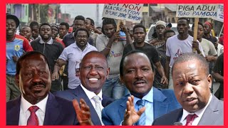 MATIANGI EARTHQUAKE Total SHUTDOWN as Gen Z PROTESTORS Chase Ruto 2027 ENDORSING Uhuru CS Live [upl. by Ardine]