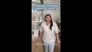 Is benzoyl peroxide good for acne [upl. by Hamlani]