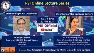 PSI Online Lecture Series  Immunology [upl. by Alyda]