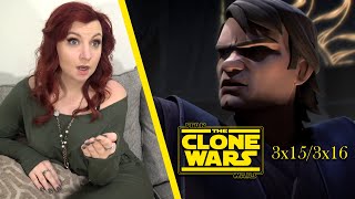 Star Wars The Clone Wars 42 3x153x16 quotOverlordsquotquotAltar of Mortisquot Reaction [upl. by Lramaj]