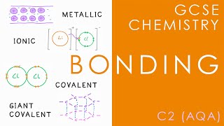 BONDING  GCSE Chemistry AQA Topic C2 [upl. by Kristal]