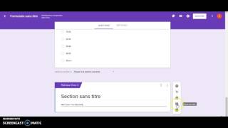 Comment faire un questionnaireenquête avec google form [upl. by Lekim]