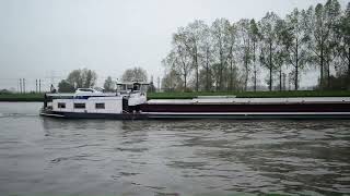 Binnenvaartschip Mutatio Amsterdam Rijnkanaal [upl. by Arednaxela]