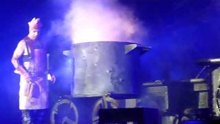 Rammstein  Mein Teil Live Birmingham LG Arena NEC 25022012 [upl. by Enyamrahc]