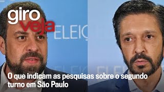 Pesquisa sobre segundo turno em SP e operação da PF contra Abin Paralela  Giro VEJA [upl. by Dayiz]