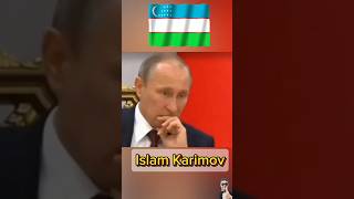 Islam Karimov president islam putin [upl. by Monte]