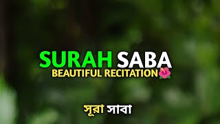 Beautiful Recitation Surah Saba Recited By Omar Hisham Al Arabi [upl. by Htyderem]