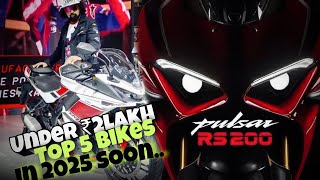 Under ₹2Lakhs Top 5 Powerfull amp GoodLooking Bikes😍 In 2025 New Year [upl. by Eatton]