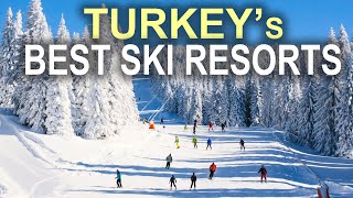 BEST SKI RESORTS in TURKEY Winter Holiday in Turkey [upl. by Yeroc]