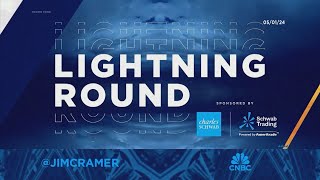 Lightning Round Okta is teriffic says Jim Cramer [upl. by Ursal443]