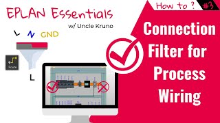 How to use Connection Filter for EPLAN Process Wiring [upl. by Rusert]