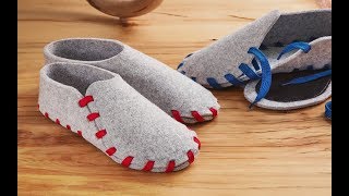 Lasso Slippers Cozy colorful slippers that YOU make  The Grommet® [upl. by Sedaiuqlem]