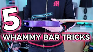 5 Whammy bar tricks you should know [upl. by Ahseiyt]