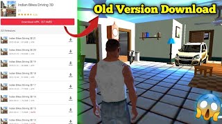 How To Download Indian Bike Driving 3D Old Version Download  Indian Bike Driving 3D [upl. by Musette]