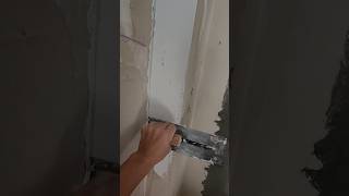 Scrape putty wall whitening process [upl. by Julissa]