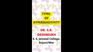 HYPERSENSITIVITY  TYPES [upl. by Kudva]