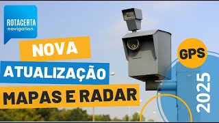 Nova Atualização GPS Mapa e Radar 2025 [upl. by Niko]