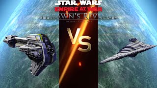 Can Allegiance Star Destroyer Beat Starhawk and Other Battles in Empire at War Thrawns Revenge [upl. by Wadesworth516]