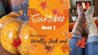 Socktober week 3 Woolly Jack and Me deel 38  2024 [upl. by Hillary]