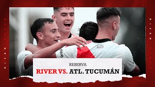 River vs Atlético Tucumán Reserva  EN VIVO [upl. by Tedmund]